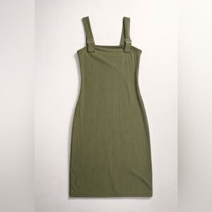 Rue21 Khaki Ribbed Mini Dress